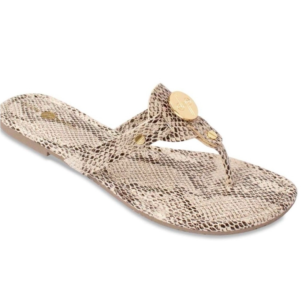 Snake sandals/cactus snaps